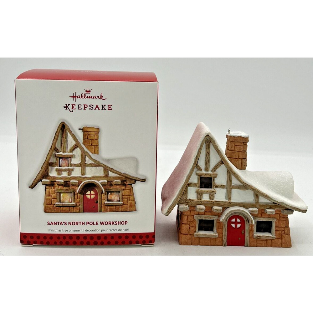 2013 Hallmark Santa's North Pole Workshop Christmas Ornament SKU U232